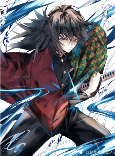 鬼灭之刃:义勇最怀念的男人,如果锖兔还活着,一定也是水柱了!