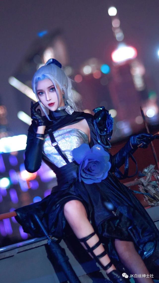 cos:67王者荣耀花木兰玫瑰行动@奶狮