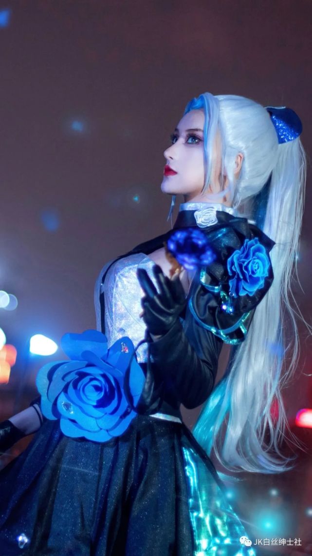 cos:王者榮耀花木蘭玫瑰行動cos正片@奶獅