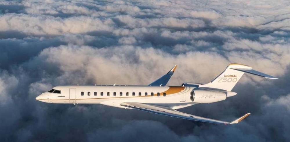 庞巴迪在印尼交付第一架global 7500_腾讯新闻
