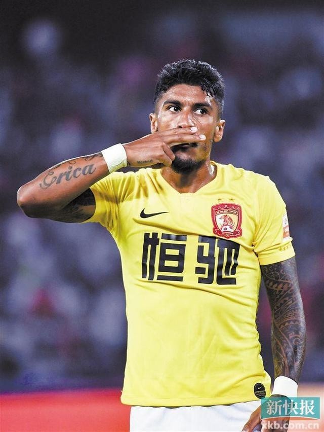 保利尼奥告别广州队,176场比赛74球7座冠军奖杯