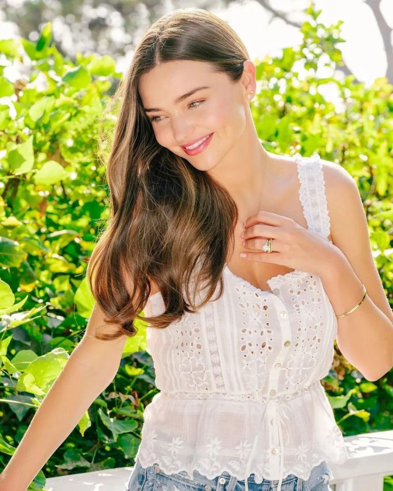 组图好久不见超模米兰达可儿杂志大片