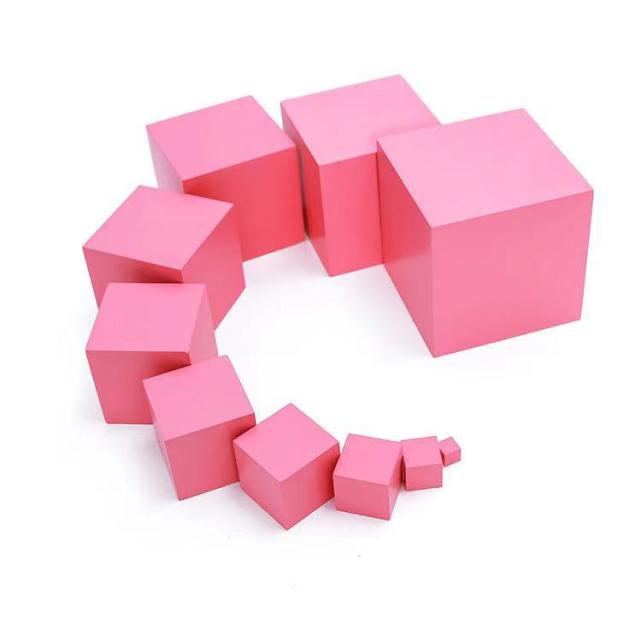 蒙氏教学分享粉红塔的教学方法