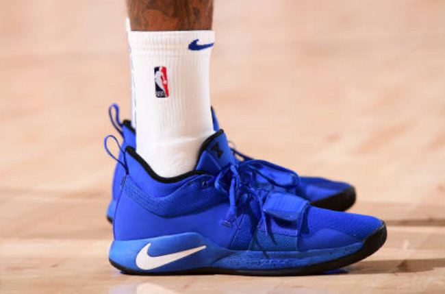 nba球员上脚:保罗·乔治依然pg2.5,杜兰特令人泪目