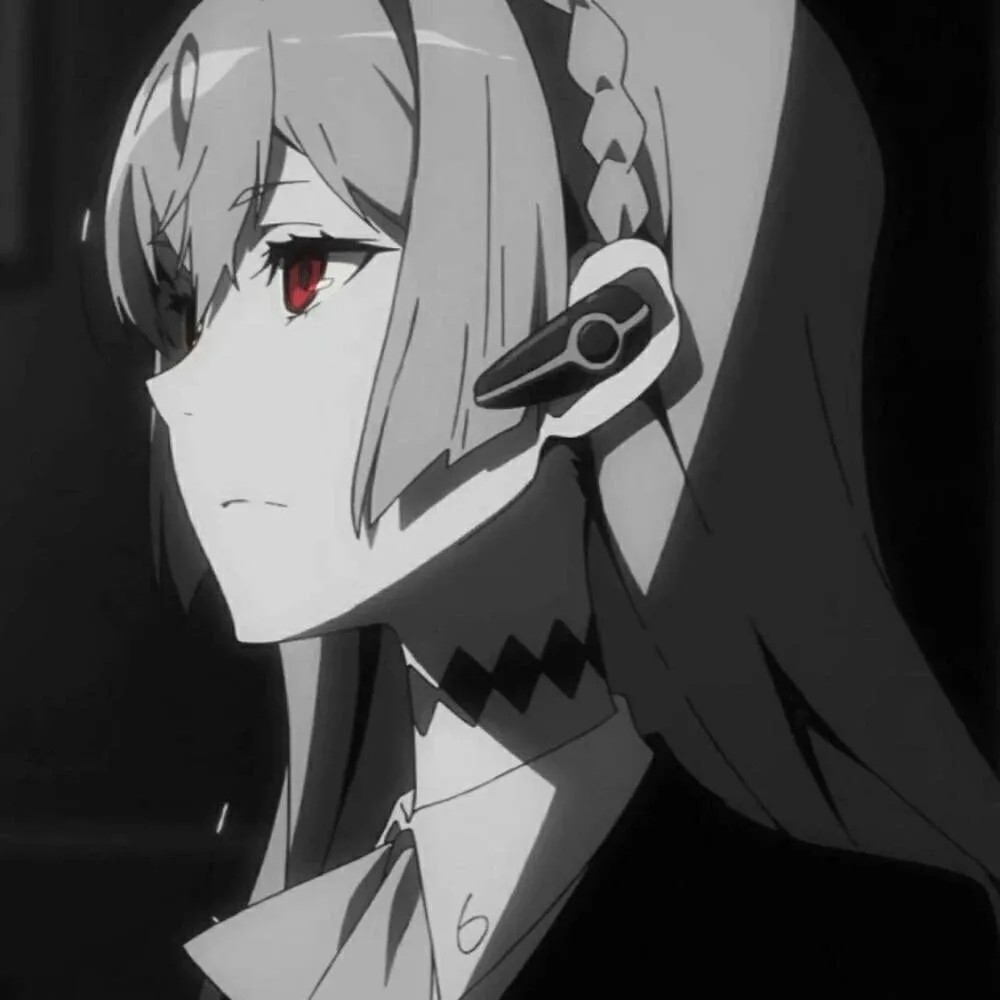 一组比较丧的动漫女头愿你之后再也没有暗黑期