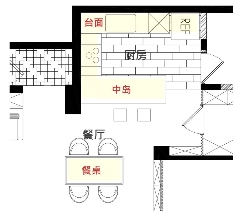 小户型厨房的扩容命门,全靠开放设计才能活!格局做对了,多榨5倍空间