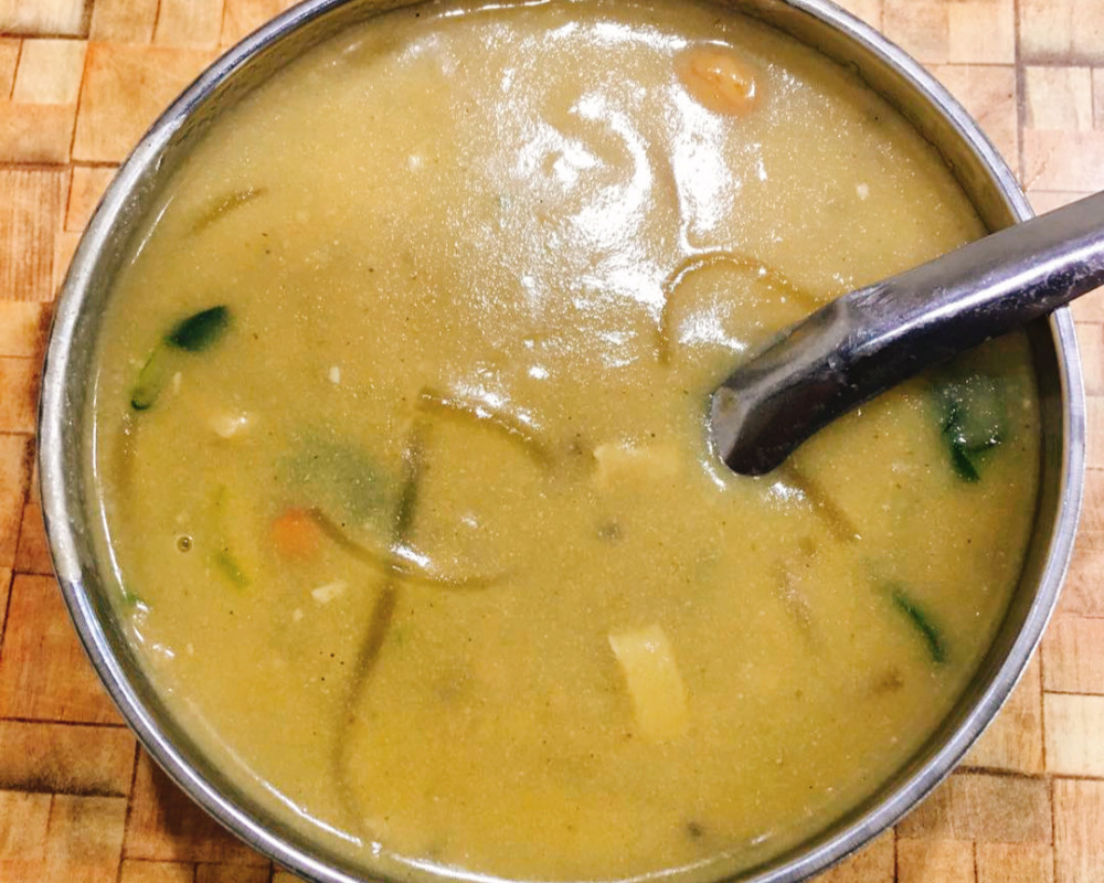 顺城街上的百年豆沫老店麻烫泡豆沫鲜香十足