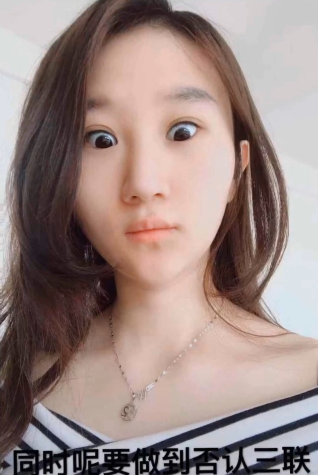 梦泪给梦嫂拍照忘开美颜,看清鸽子兮真实颜值,网友