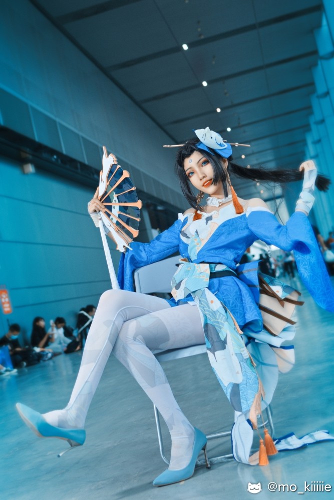 喵特cos不知火舞王者荣耀漫展返图