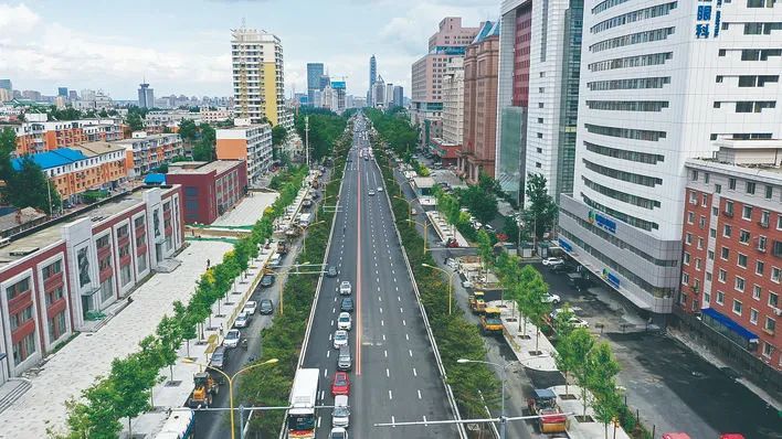 长春市解放大路提升改造工程6月30日完工_腾讯新闻