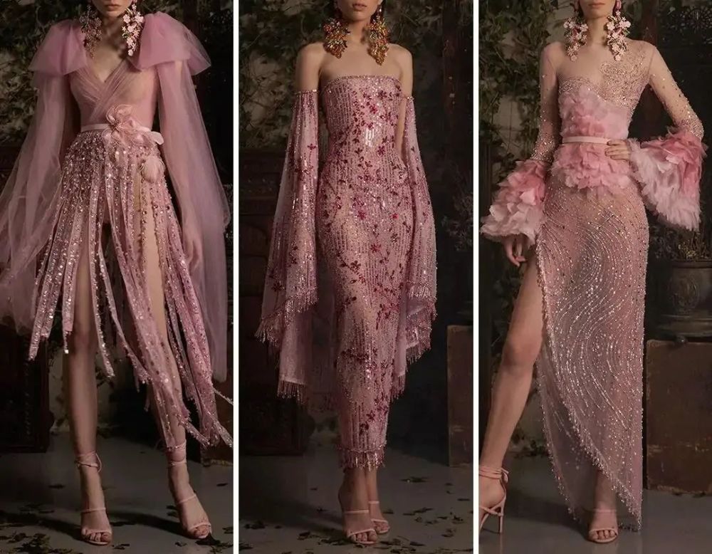 春天里的白月光这组黎巴嫩高定礼服一定要看看