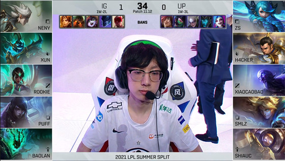 ig 2:0 up "超级泡泡"puff斩获夏季赛首个五杀