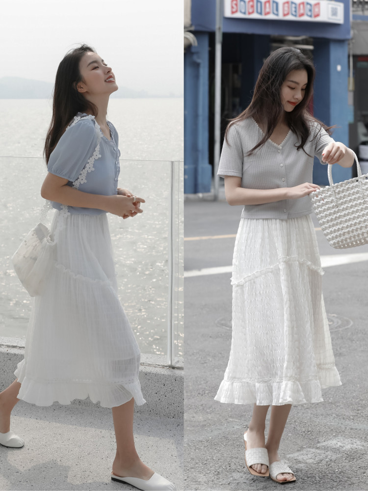 夏天裙子别乱买,现流行这4条"半身裙",百搭洋气,小个子也爱