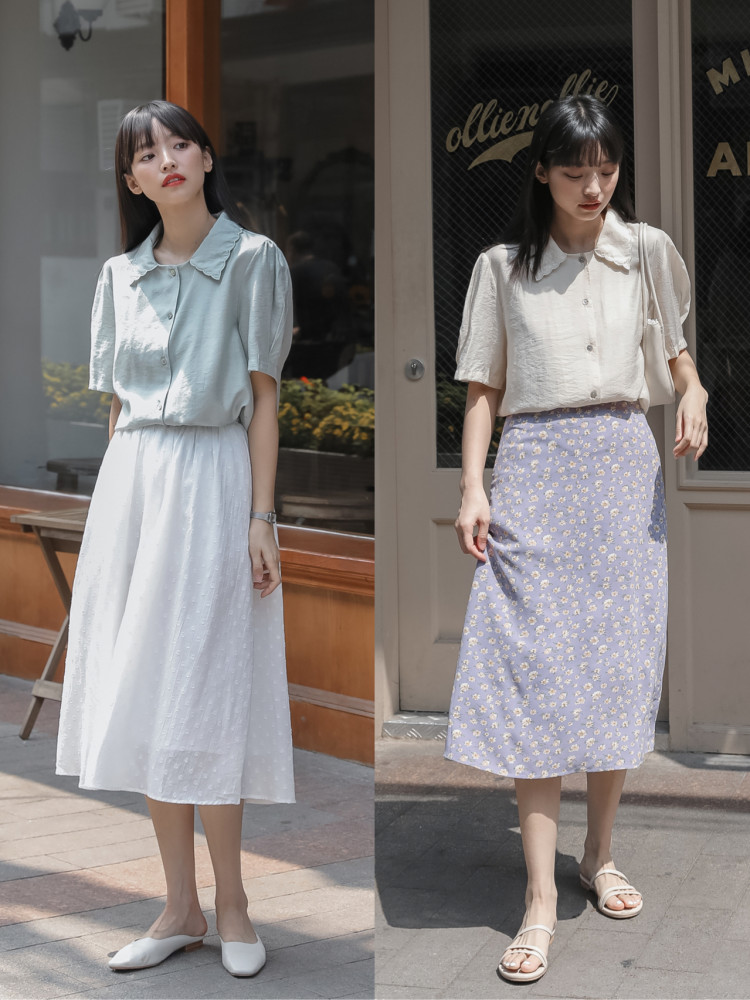 夏天裙子别乱买,现流行这4条"半身裙",百搭洋气,小个子也爱