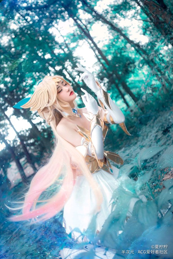 cosplay王者荣耀艾琳女武神