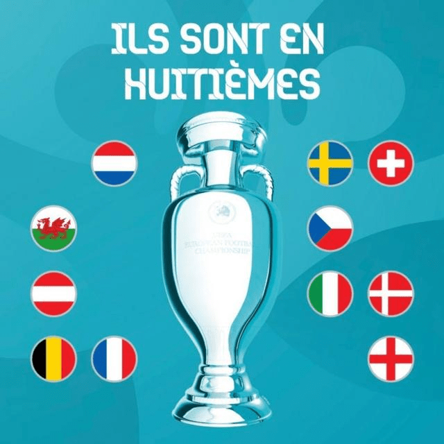 欧洲杯16强已确定11队 淘汰赛意大利vs奥地利 威尔士vs丹麦 全网搜