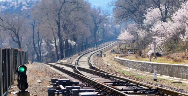 著名的线詹天佑的京张铁路