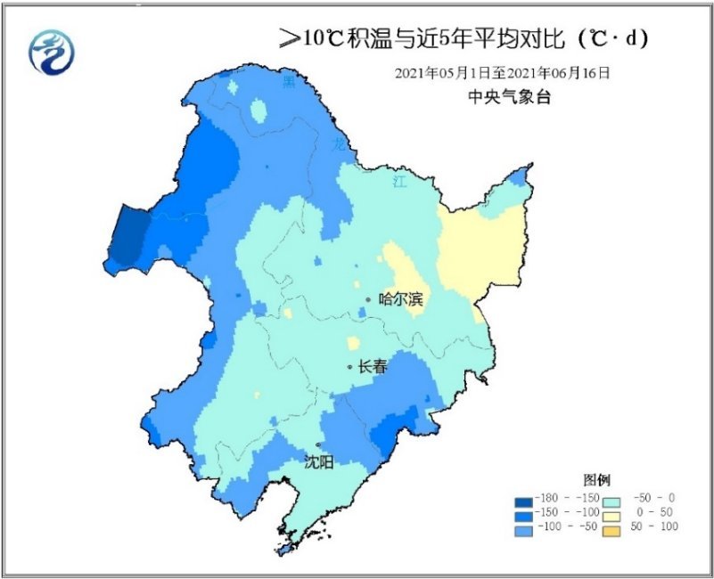 东北地区春播以来农业气象条件及未来天气影响分析