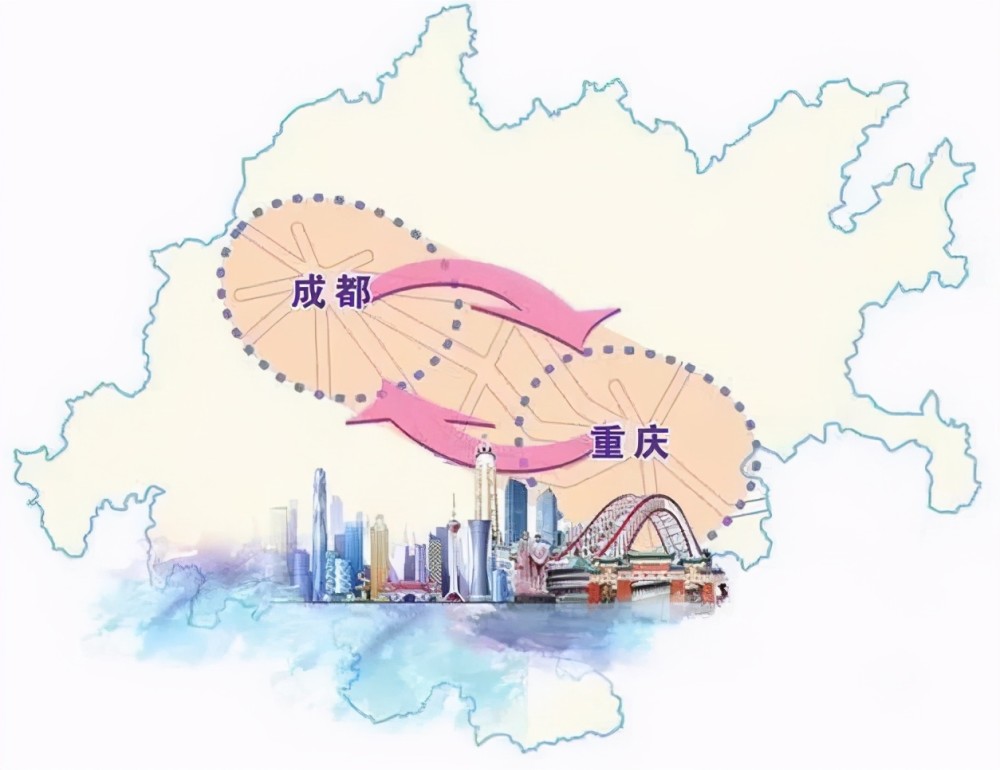 成渝2025年建成"轨道上的双城经济圈",铁路网超九千公里_腾讯新闻