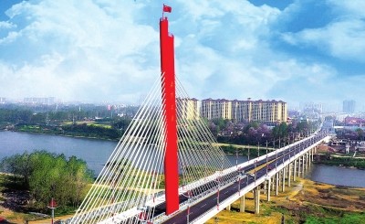 鸟瞰刘邓大军渡淮纪念馆 吴楠摄日新月异古息州 吴楠摄河南省大别山引