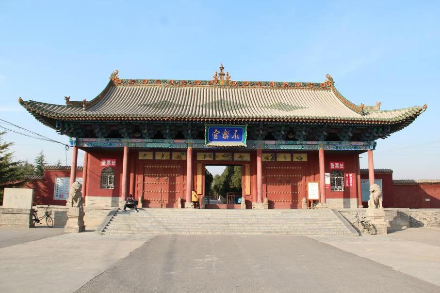 山西永乐宫:堪称中国壁画的宝库,十分珍贵