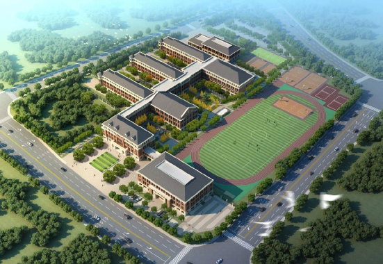 从去年的投入使用的百花艺术幼儿园沐阳园,实验小学教育集团毓秀小学