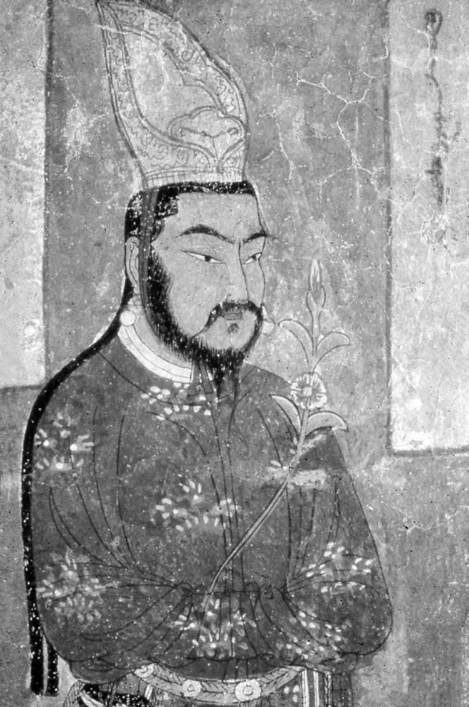 唐代前期佛鬼神画家——尉迟乙僧_腾讯新闻