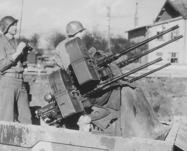 m45防空机枪塔没错我就是反步兵神器谁敢来对枪