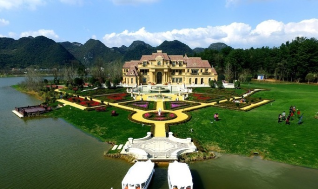 想不出贵州体验瑞士风情?贵安这个临湖小镇绝了!