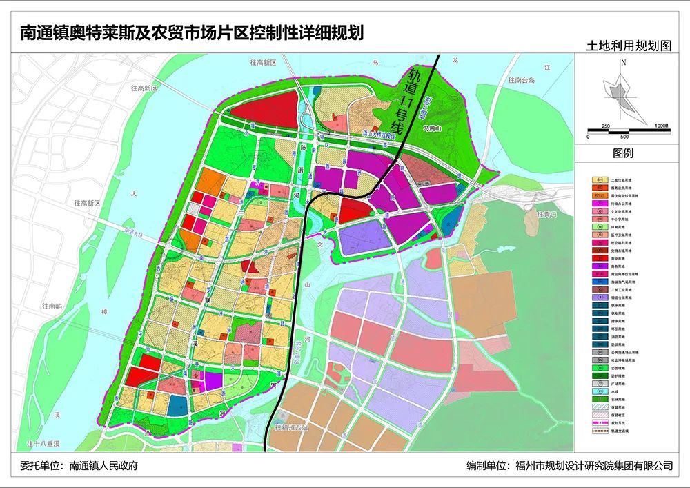 南通最新规划出炉远景规划11号线打造滨江宜居宜业新城