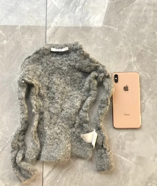 羊毛衫缩水有多夸张_腾讯新闻