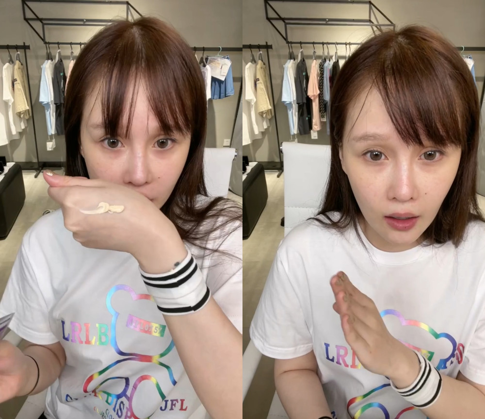 赵本山女儿小球球罕见素颜无滤镜直播,真实颜值可以打多少分?