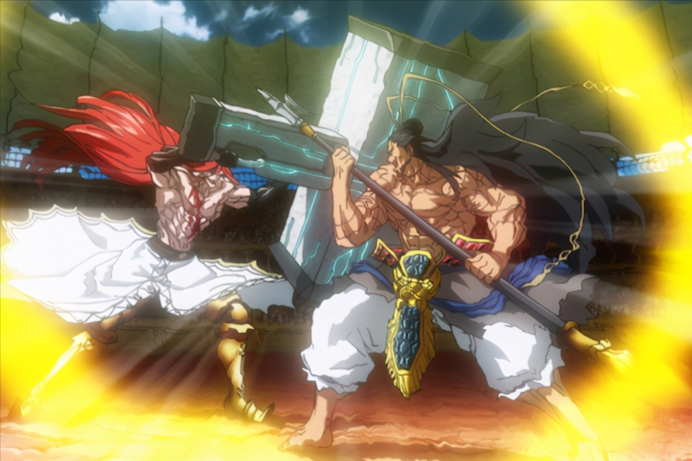 终末的女武神:吕布vs雷神,凡人之躯吕布断腿,剧本不是在搞笑?