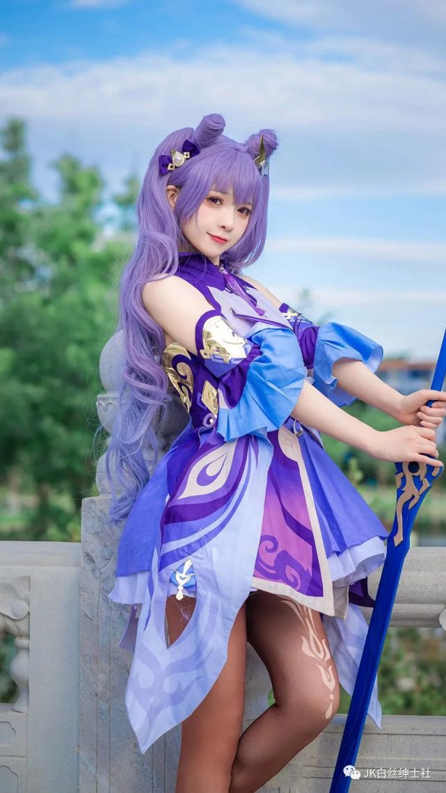cos:二次元cos大赏原神刻晴cos正片@十一
