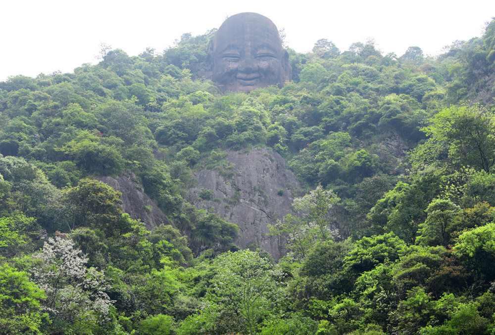 丽水千佛山,杭州大慈岩,佛是一座山,山是一尊佛_腾讯新闻