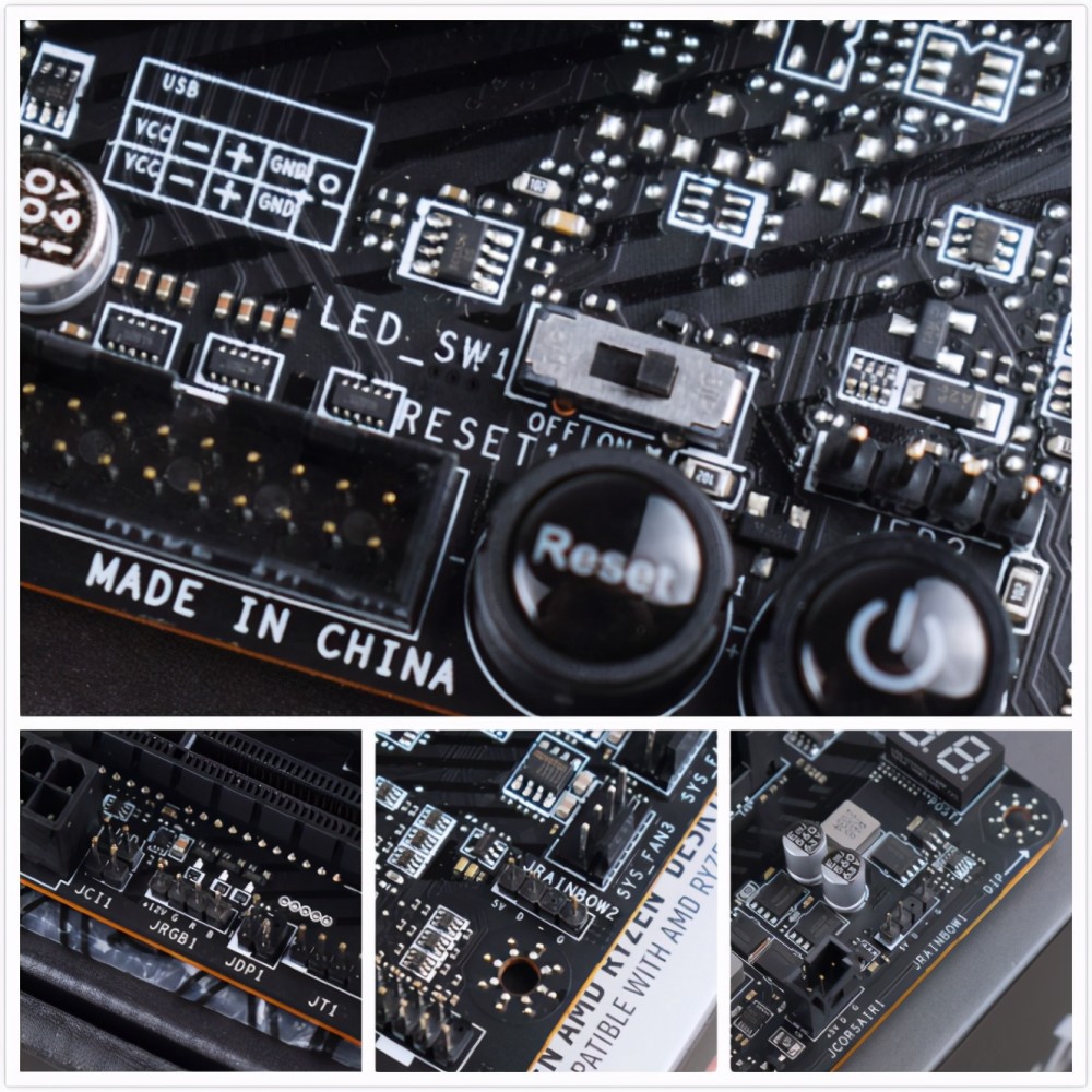 8个4pin pwm风扇转速控制在主板pwm风扇4针接口方面,b550 unify-x配有