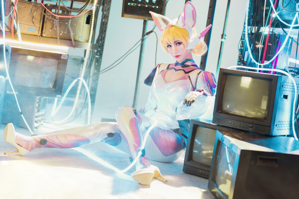 王者荣耀 妲己时之彼端cosplay,唤醒我的,是你吗?