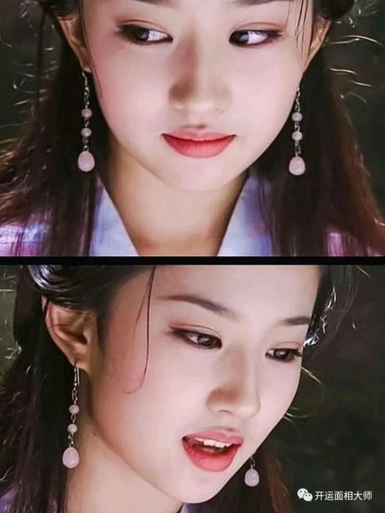 刘亦菲眼尾是轻微上挑的,在古代的仕女都是这样的丹凤眼?_腾讯新闻