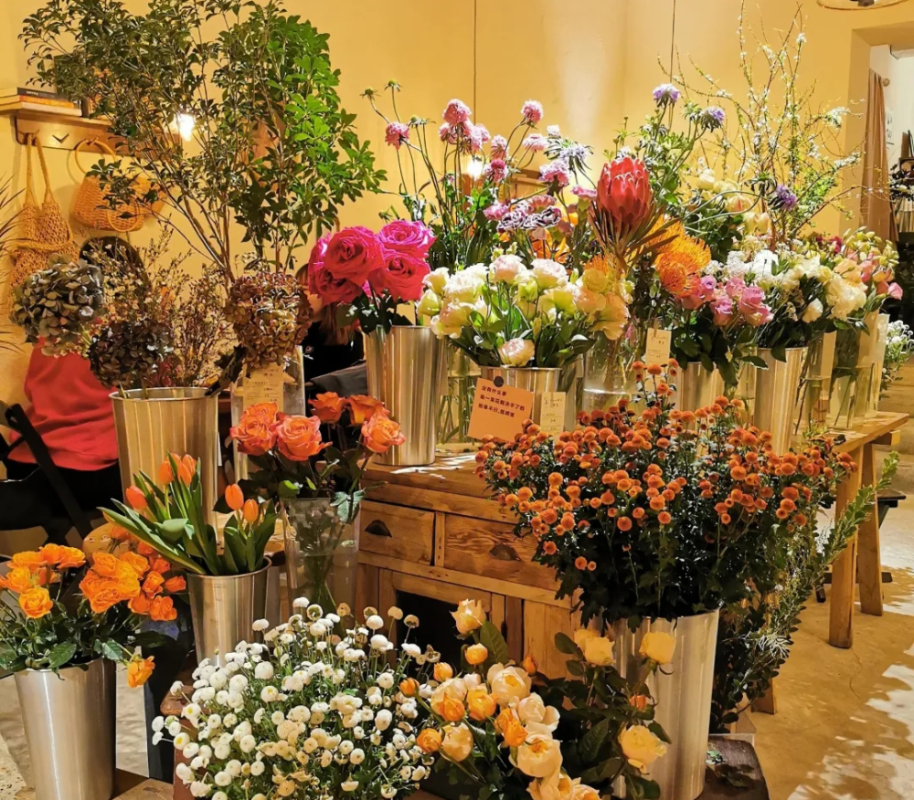 都江堰的这三家花店,真好看