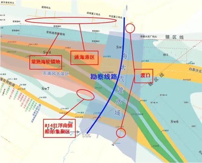 长江公铁第一隧海太过江通道水上勘察工程即将施工