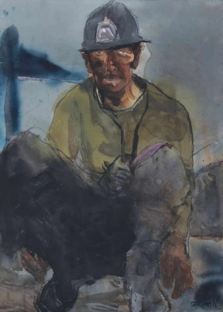 鉴赏|周刚:中国水彩画已能立足于世界_腾讯新闻