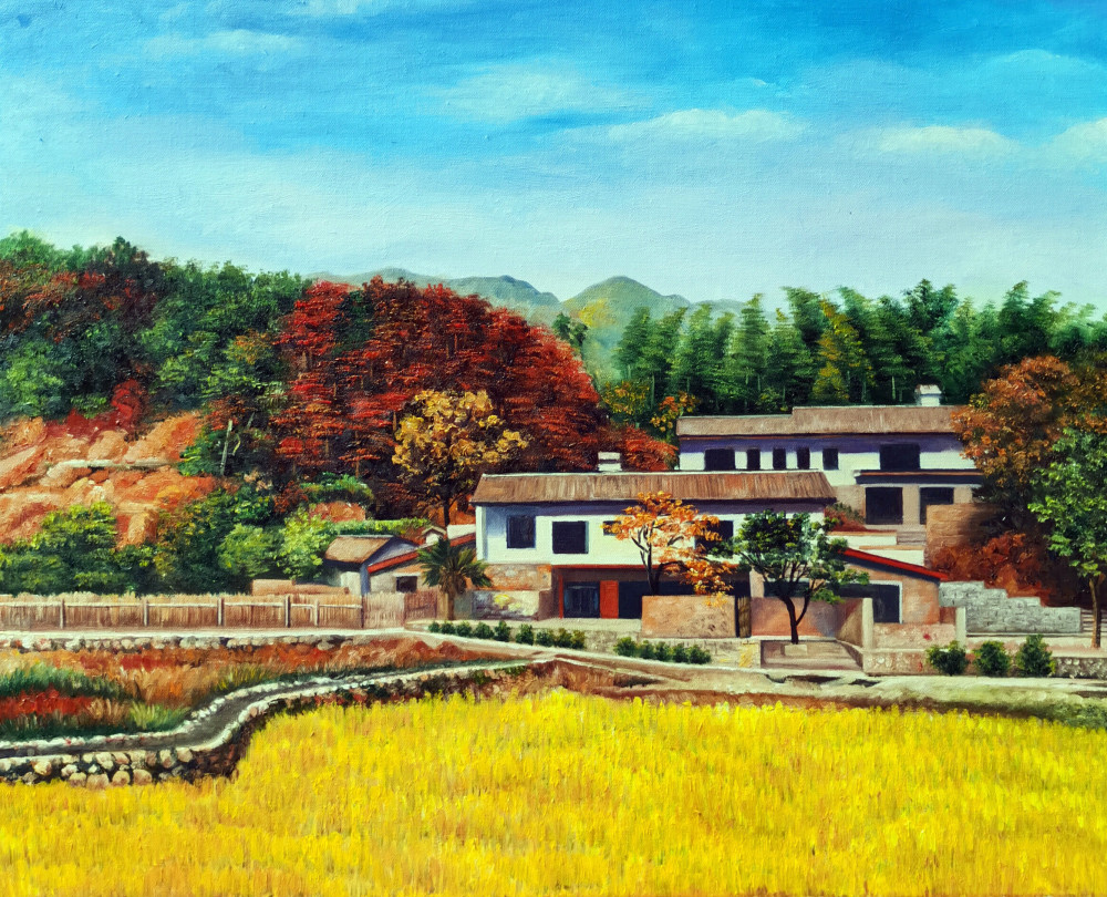 邓运先《满地黄金》