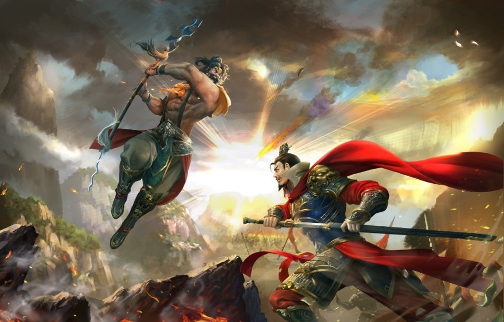 吕布单挑张飞,没有帮手且死战不退的话,吕布到底能不能杀了张飞