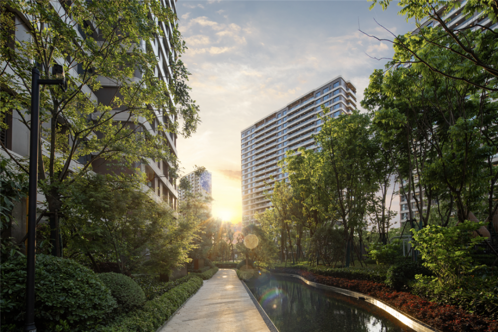 江河汇品质楼盘都会森林交付挂牌价9万实景图太惊艳