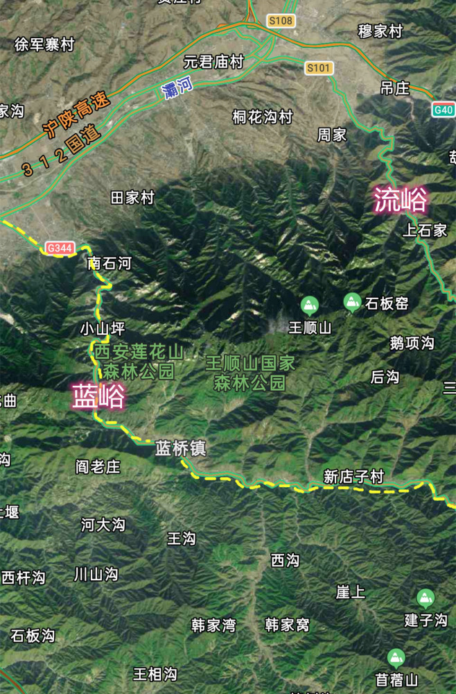 西安夏天游玩最美峪口40多公里风景线开车进峪可穿越秦岭南北