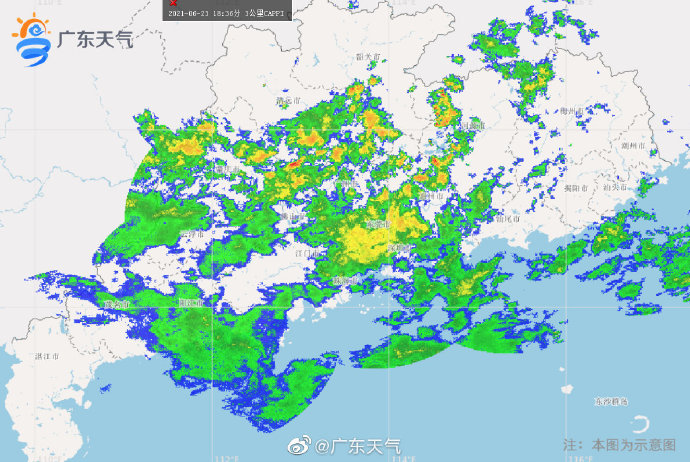 廣東天氣雷達實況