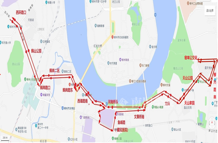 公交510路线图图片