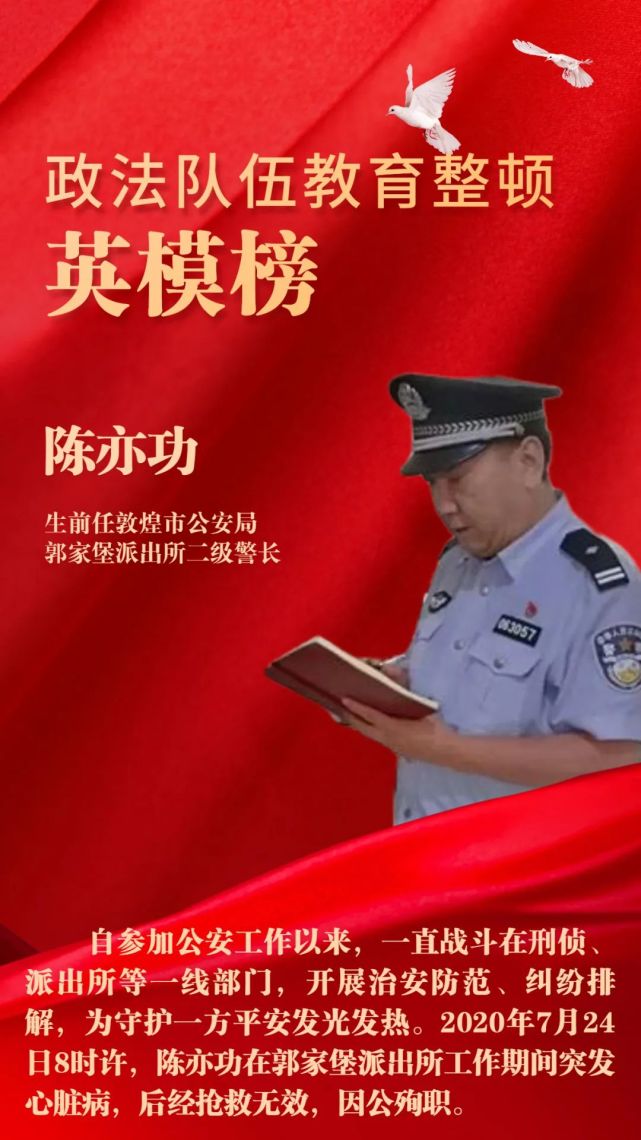 海报|弘扬英模精神 学习身边榜样