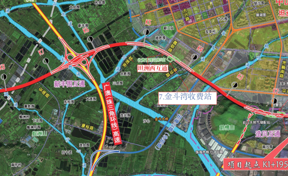 重磅:香海大桥8个收费站已定!预计通车时间……_腾讯新闻