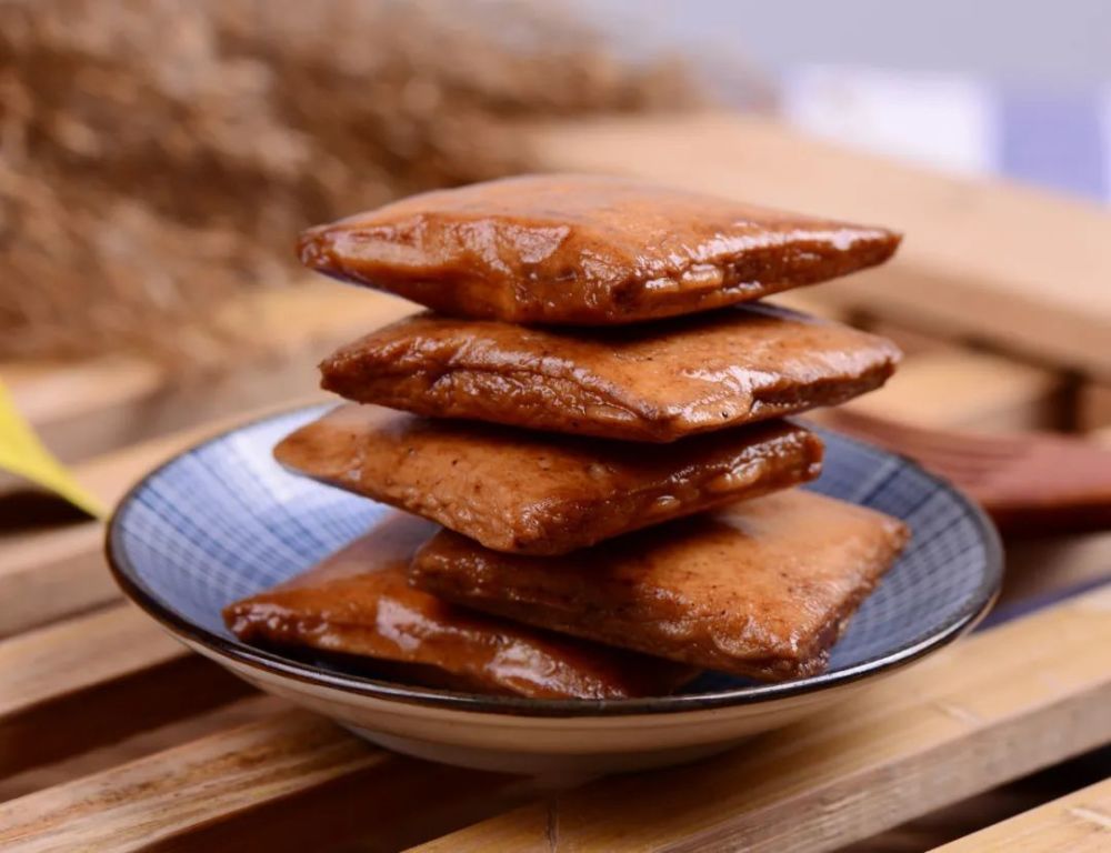 大通茶干是铜陵当地的传统小吃.